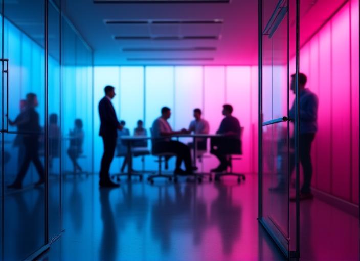 Representación de seguridad de datos en eventos corporativos